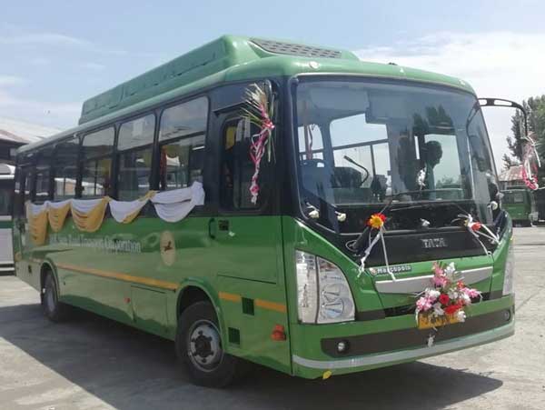 Tata Motors delivers 40 electric buses to J&K